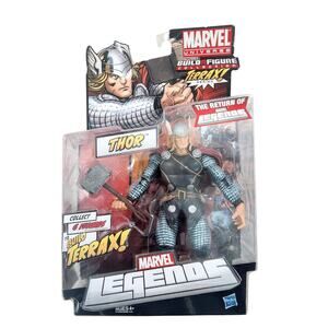 Thor Action Figure Avengers Marvel Legends Build Terrax Series Hasbro 2011